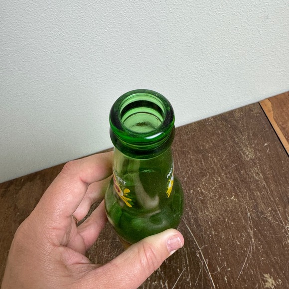 Sun Drop Soda Bottle Dale Earnhardt Rookie of the Year 1979 Green Glass - Picture 5 of 7